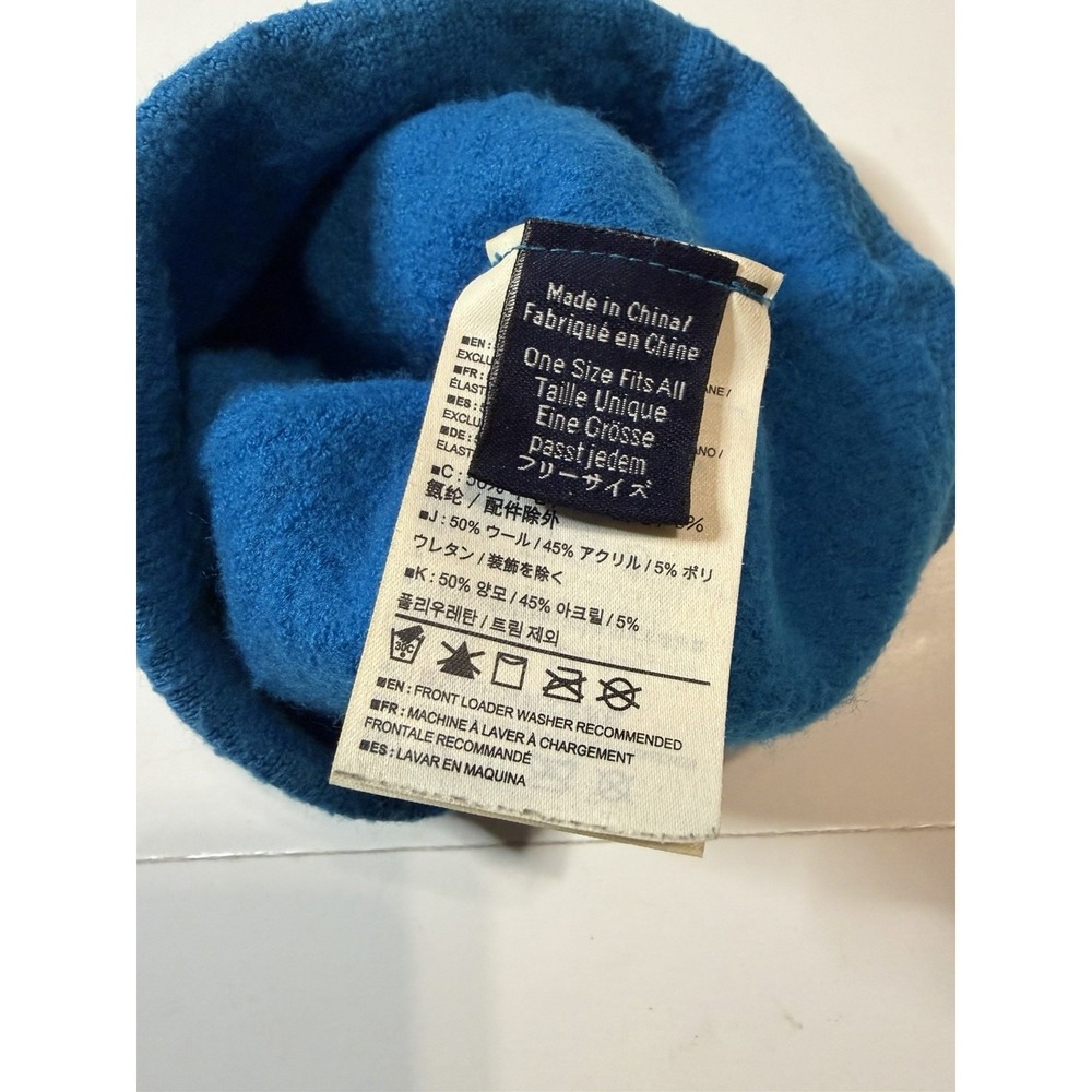 RARE ARC'TERYX VINTAGE Beanie Knit Wool Blend Hat shrunk - Picture 5 of 5